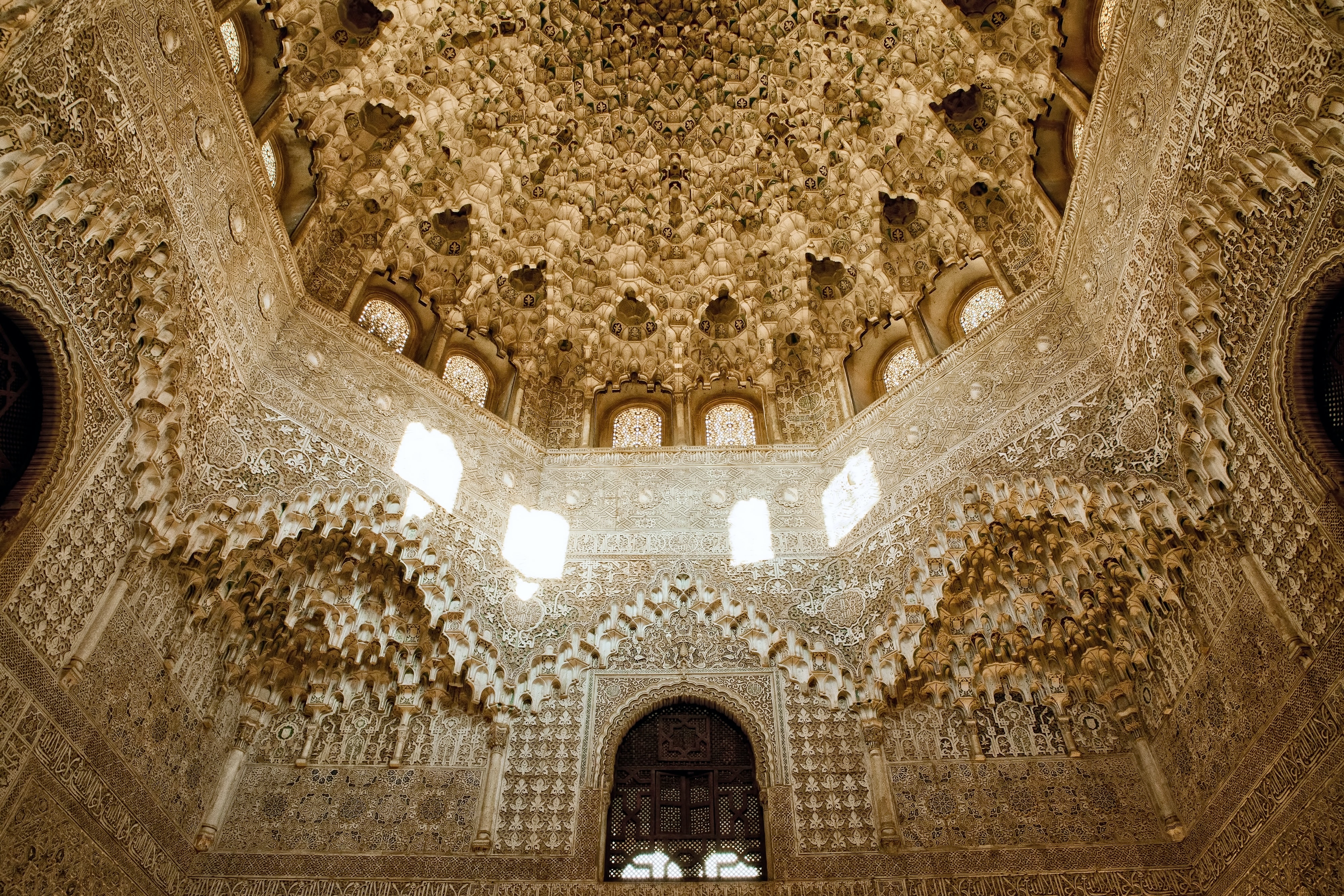 Moorish inscriptions/architecture inside the Alhambra